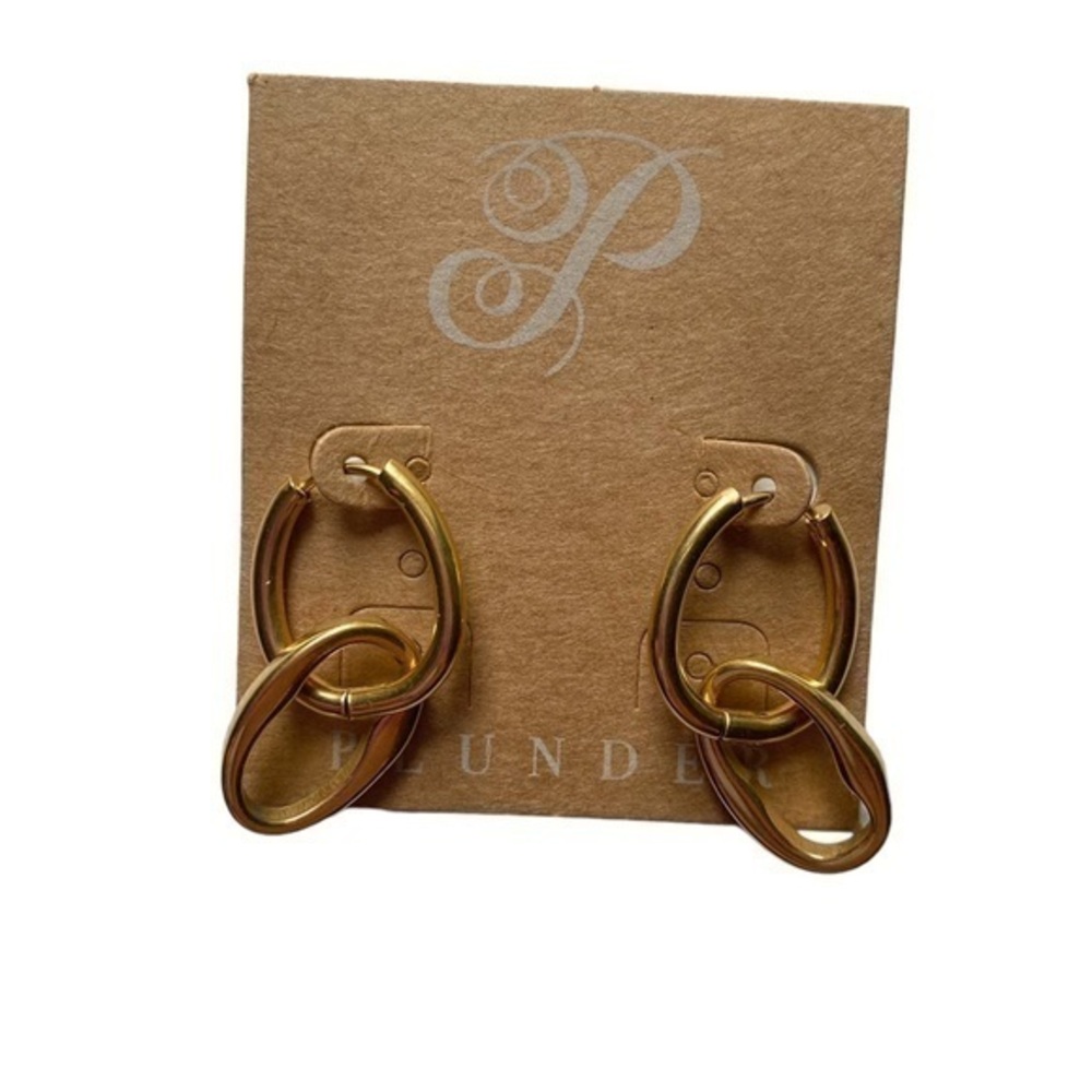 Plunder Valeria Gold Earrings